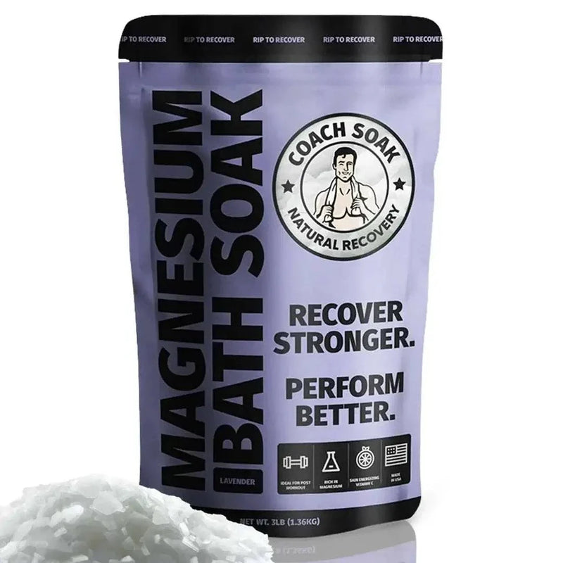 Coach Soak Magnesium Bath Soak | Post-Workout Recovery - Calming Lavender