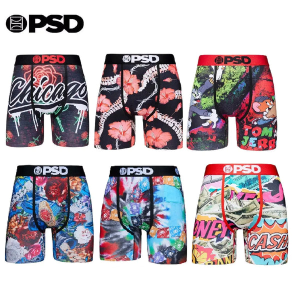 1Pcs Men Boxers Underwear Breathable Mesh Swimming Sexy Man Underpants Mens Trunks Plus Size S-2XL Men's Panties Boxer Briefs