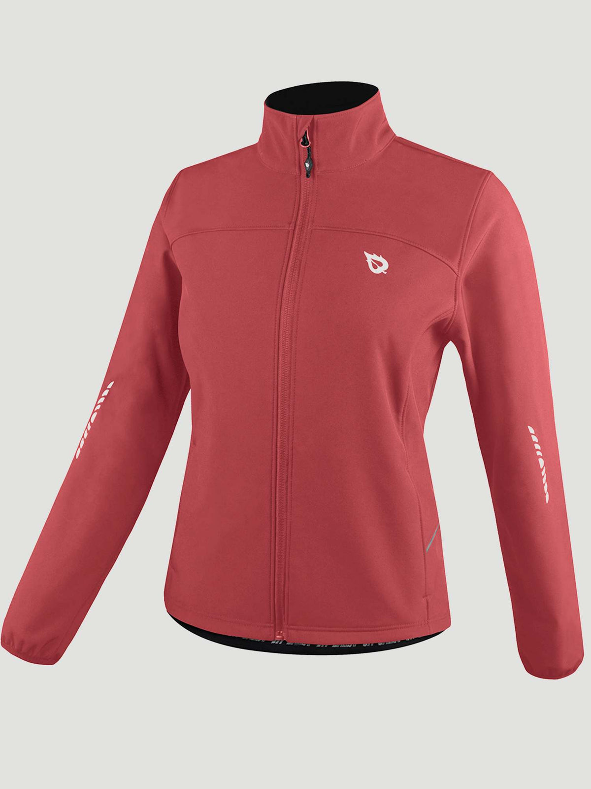 Winer Softshell Fleece Cycling Jacket - Red / S