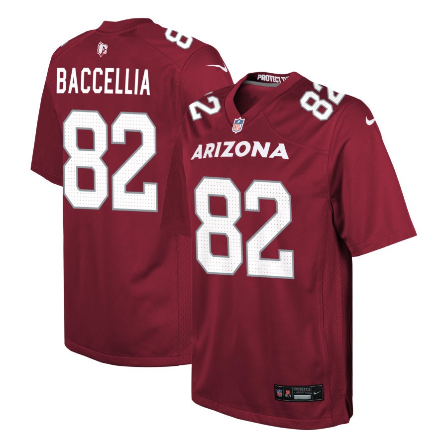Andre Baccellia Youth Nike  Cardinal Arizona Cardinals Custom Game Jersey