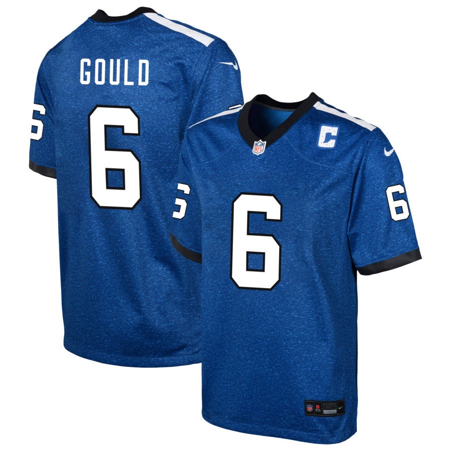 Anthony Gould Youth Nike  Blue Indianapolis Colts Indiana Nights Alternate Custom Game Jersey