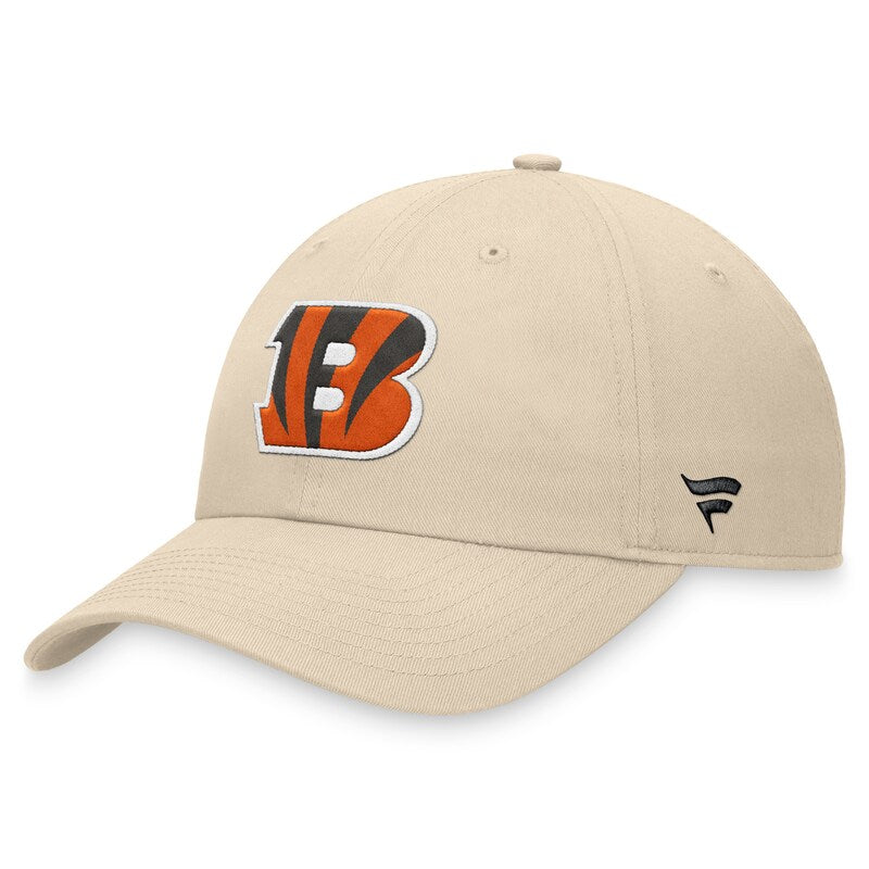 Men's Fanatics Cream Cincinnati Bengals Midfield Adjustable Hat