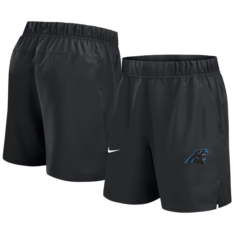 Men's Nike Black Carolina Panthers Blitz Victory Dri-FIT Shorts