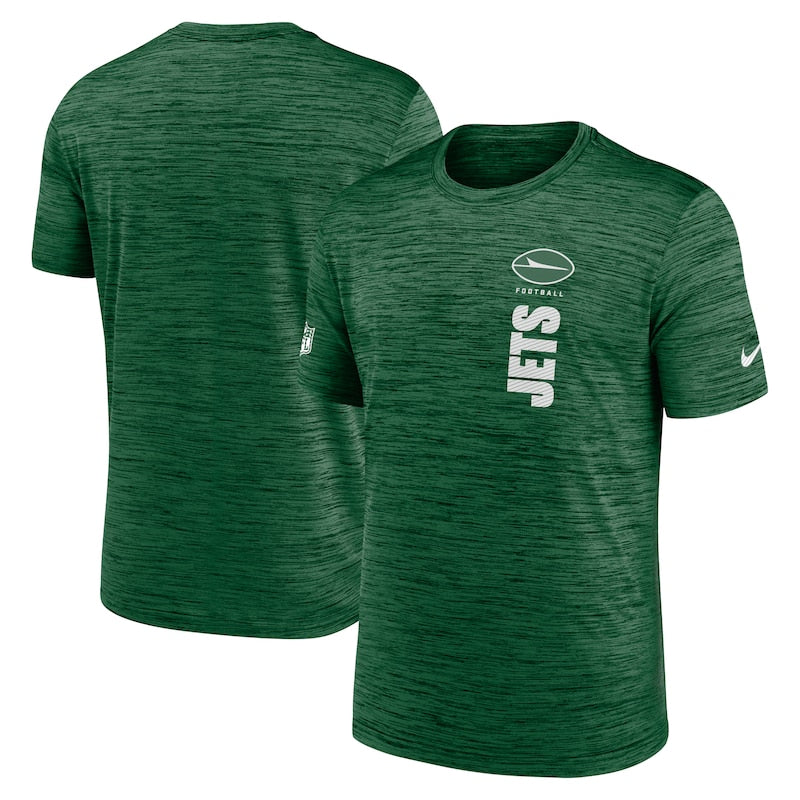 Men's Nike Green New York Jets Sideline Velocity Dri-FIT T-Shirt